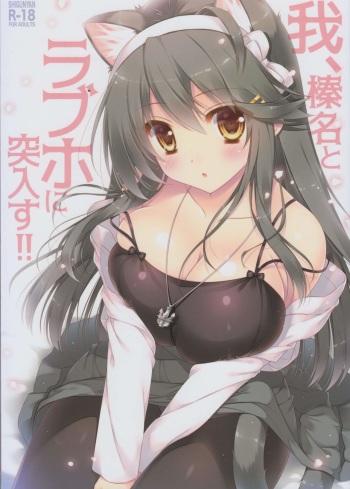 (C92) [Shigunyan (Shigunyan)] Ware, Haruna to LoveHo ni Totsunyuu Su!! (Kantai Collection -KanColle-) cover