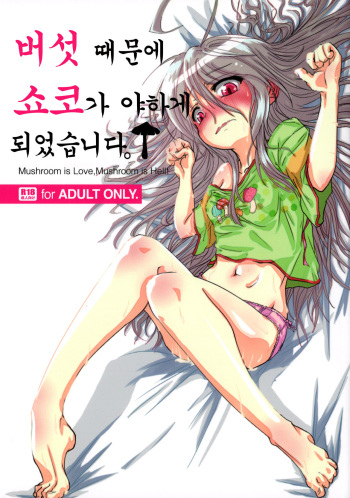 (C86) [Yoruyukai (Bob, Yuno)] Kinoko no Sei de Syoko ga Eroku Narimashita. | 버섯 때문에 쇼코가 야하게 되었습니다. (THE IDOLM@STER CINDERELLA GIRLS) [Korean] cover