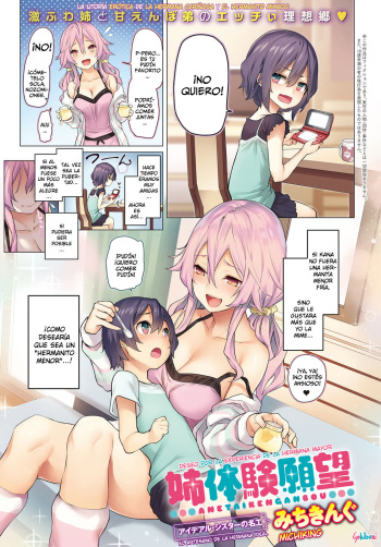 [Michiking] Ane Taiken Ganbou (COMIC Anthurium 2017-02) [Spanish] [Digital] cover