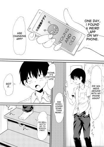 [Mikezoutei] Nenrei Henka Appli de Yari Houdai Shichau Hanashi [English] cover