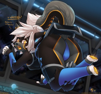 [Fluff-Kevlar] Warning Gravity cover