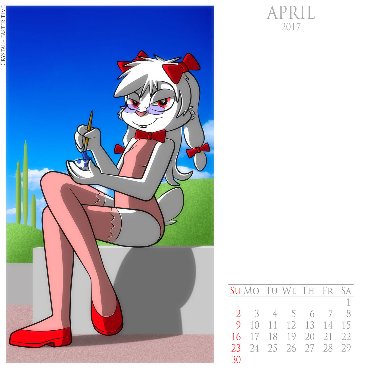 School Days Calendar 2017 page 4 full