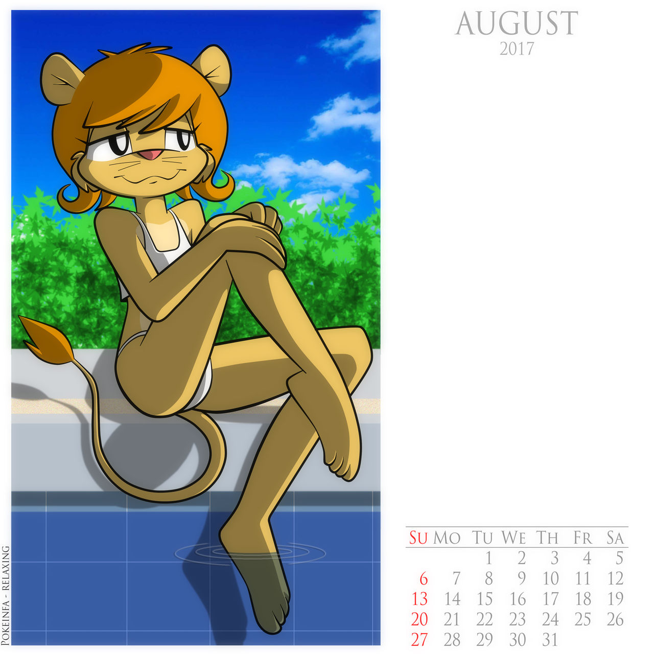 School Days Calendar 2017 page 8 full