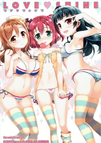 (C90) [ESSENTIA (Fujima Takuya)] LOVE SHINE (Love Live! Sunshine!!) cover