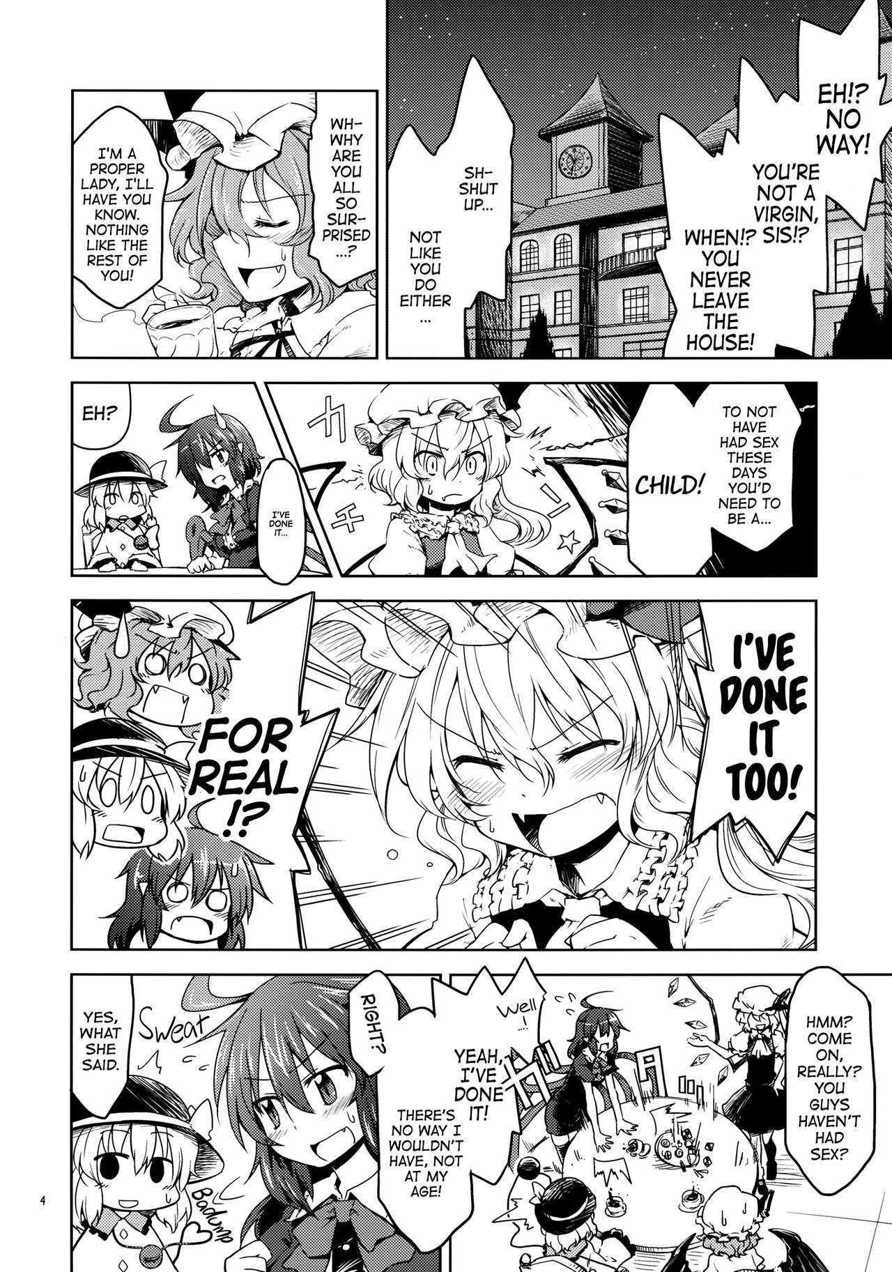 Sanmusu ga Arawareta! | The Triple Girls Have Arrived! page 3 full