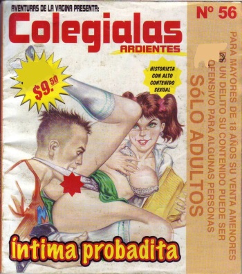 [XXX Mexican Comic] Colegialas Ardientes 0056 [Uncensored] cover
