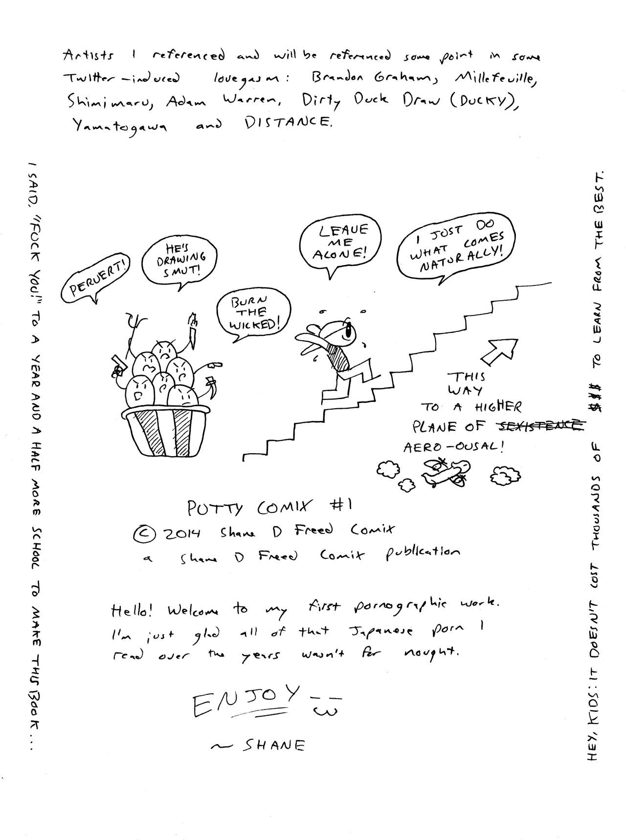 Putty Comix #1: Finding The Right Diction page 2 full