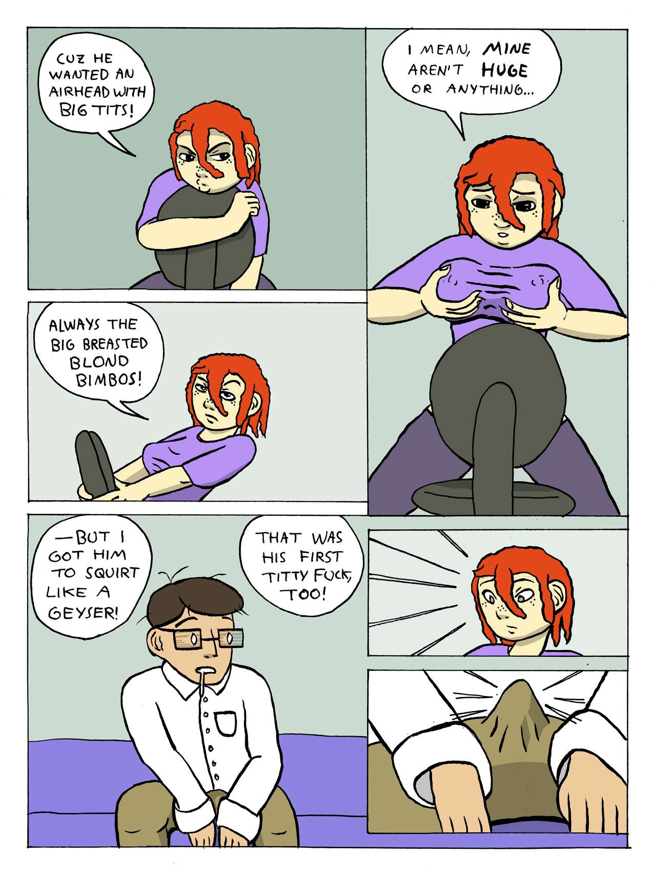 Putty Comix #1: Finding The Right Diction page 8 full