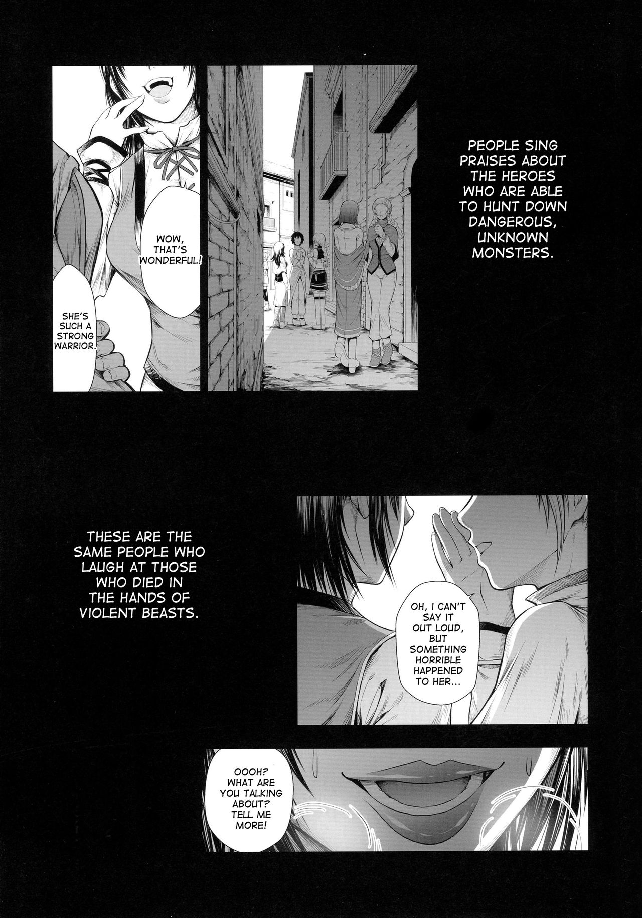 Solo Hunter-tachi no Seitai page 3 full