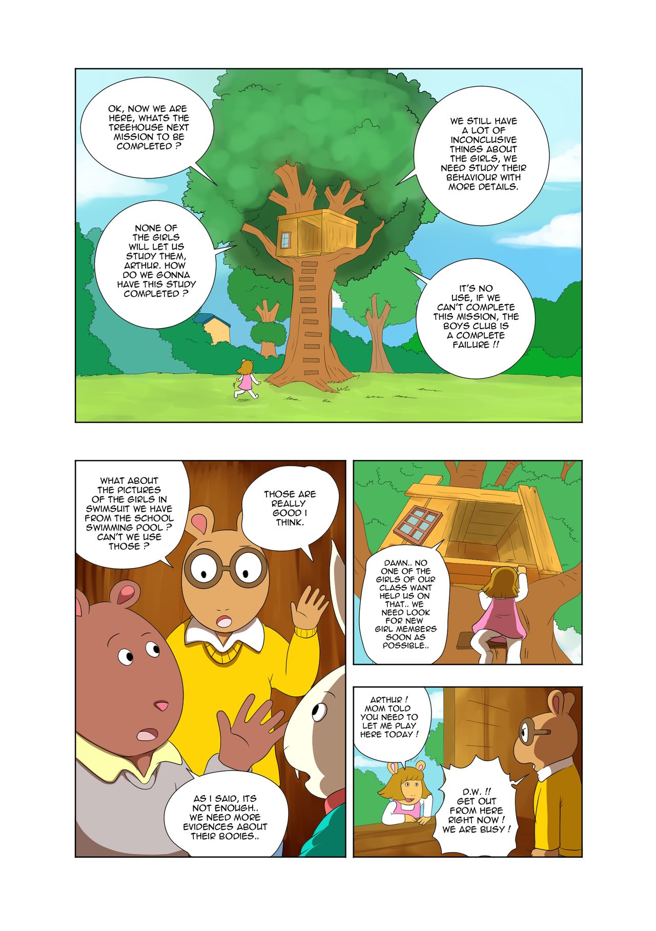 Dw Wants Join The Club - Page 2 - Comic Porn XXX