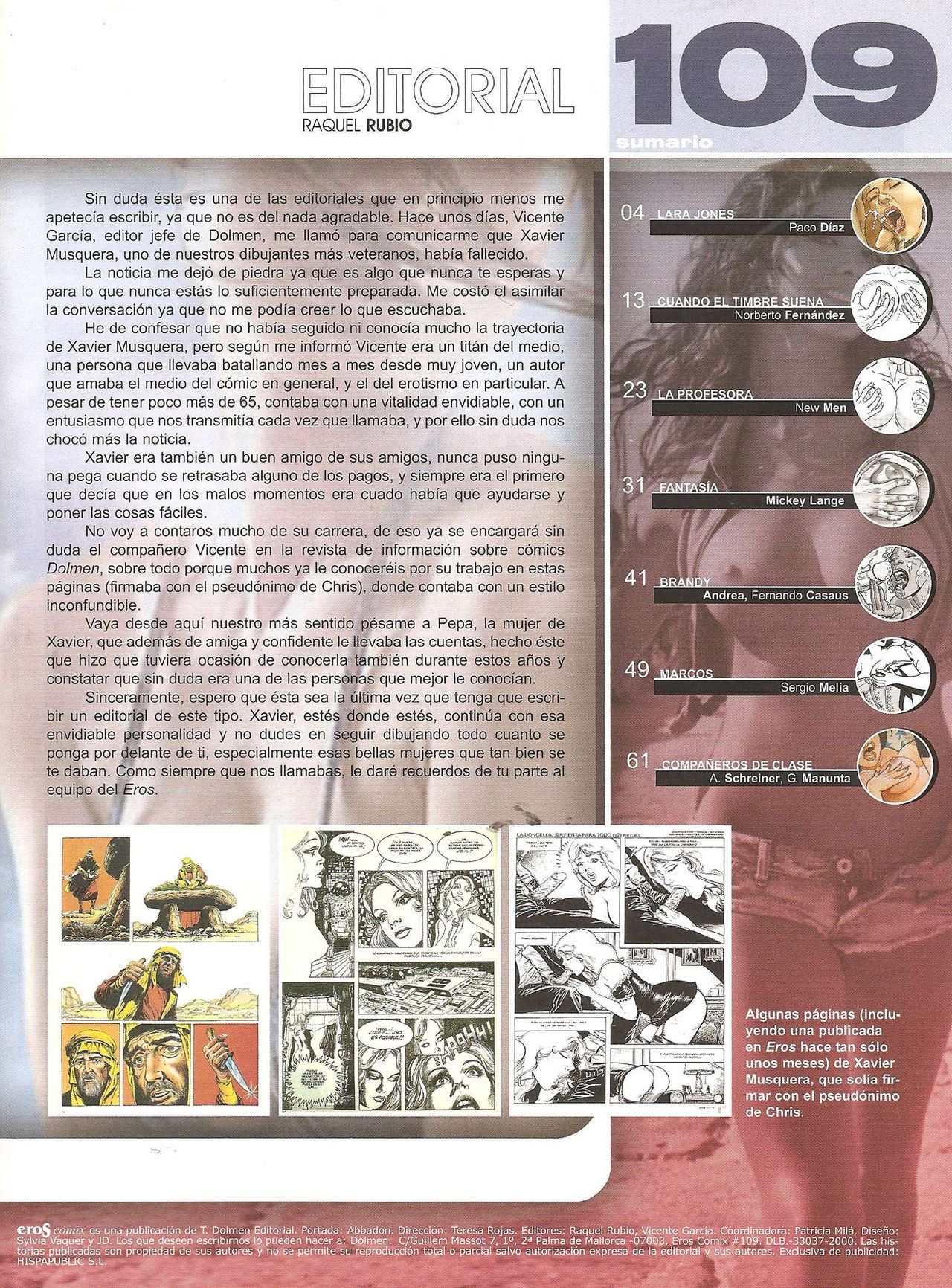 Eros Comix #109 page 3 full