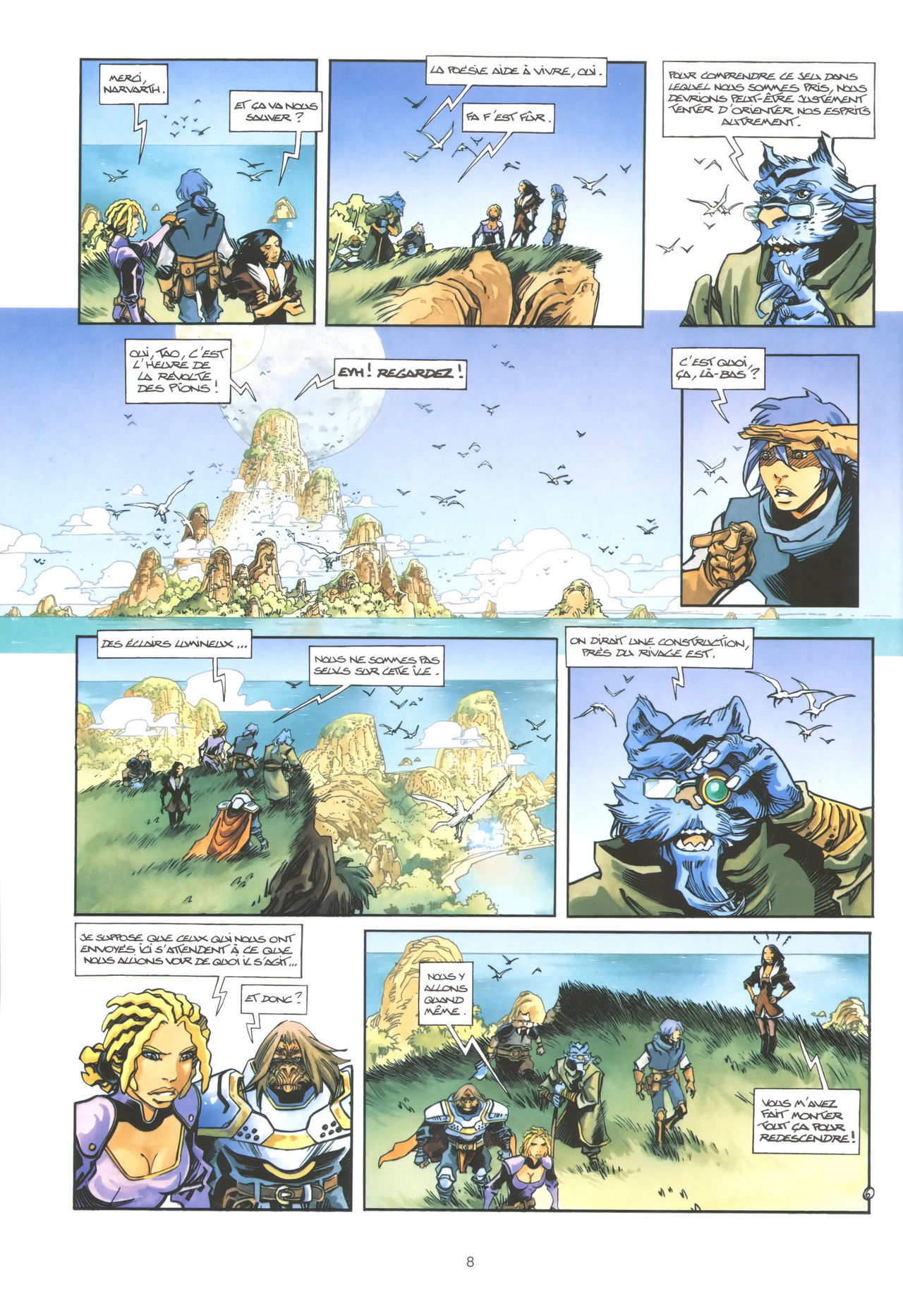Les Naufrages d'Ythaq - 06 - L Révolte des Pions page 9 full