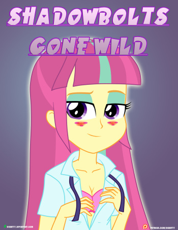 [Dieart77] Shadowbolts Gone Wild (Equestria Girls) cover