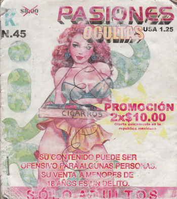 [XXX Mexican Comic] Pasiones Ocultas 0045 [Uncensored] cover