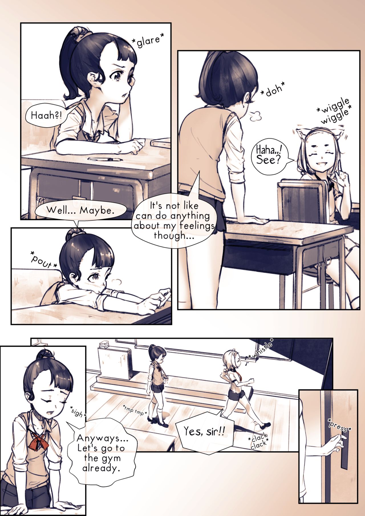 Hey... Teacher... Can you give us a ballet lesson? page 12 full