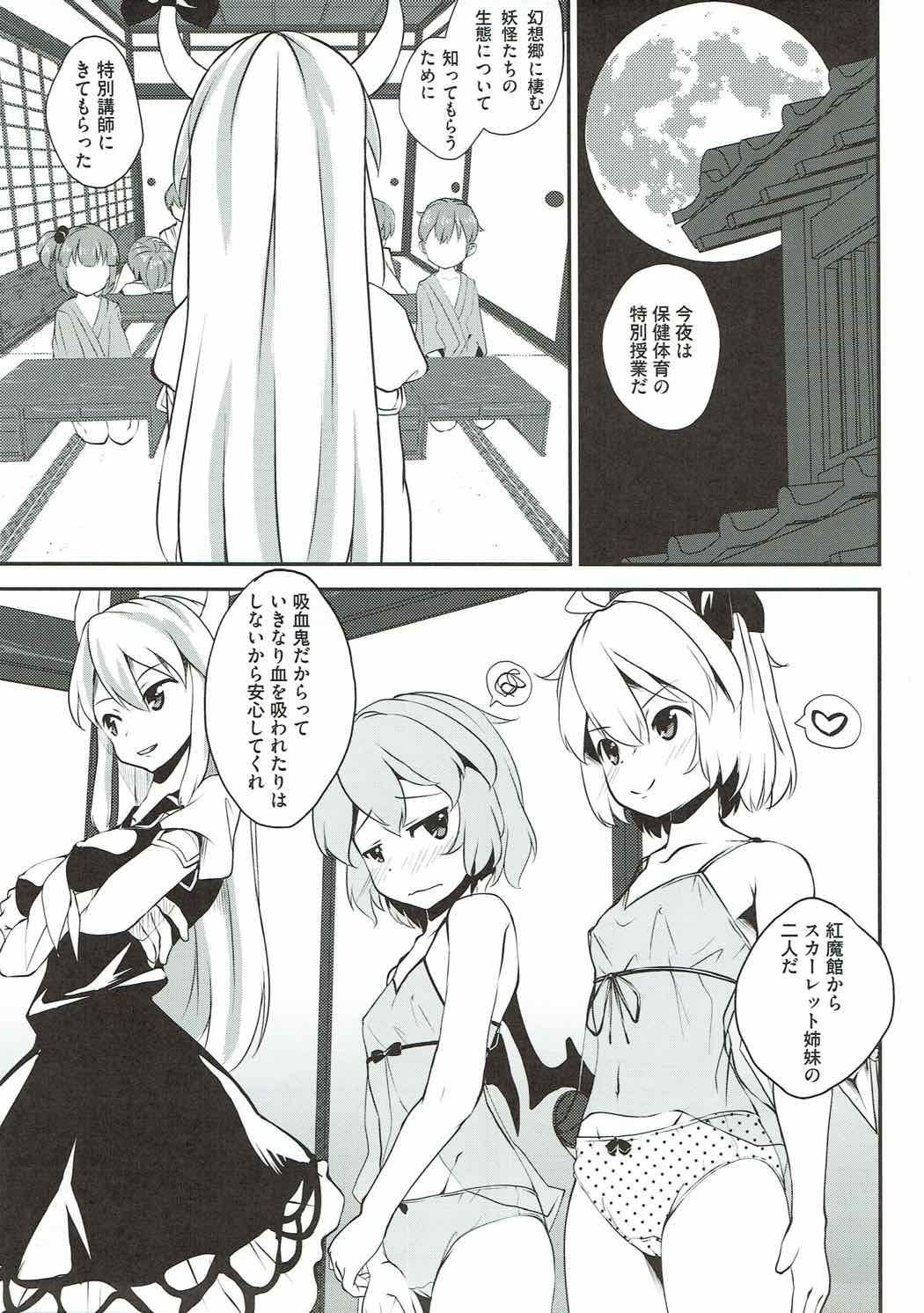 Kyuuketsuki no Hokentaiiku page 4 full