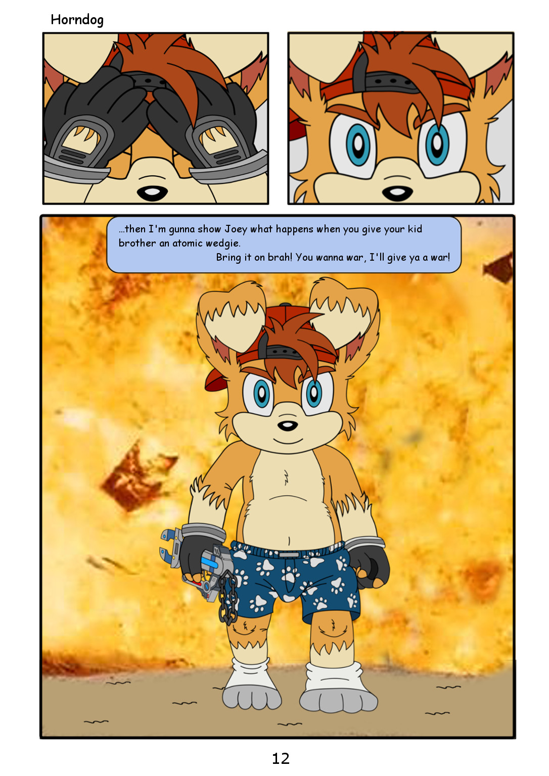Horndog! page 12 full