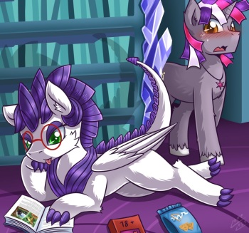 [Vavacung] Dragon Can Be Playful (My Little Pony: Friendship is Magic) cover