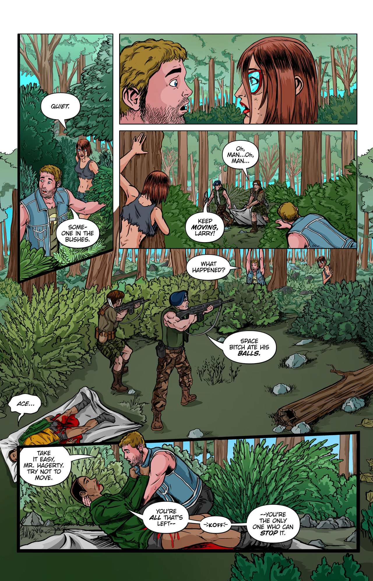 Lesbian Zombies From Outer Space #5 page 12 full