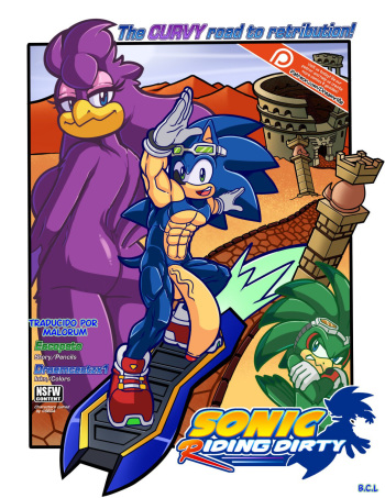 [Escopeto & Dreamcastzx1] Sonic Riding Dirty (Sonic the Hedgehog) [Spanish] [Malorum] cover