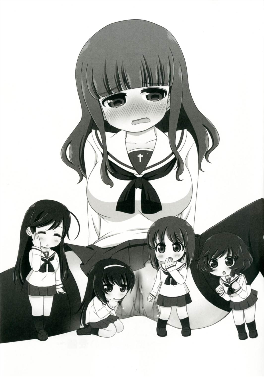 Bishonure Panzer ~Takebe Saori no Junan~ page 3 full