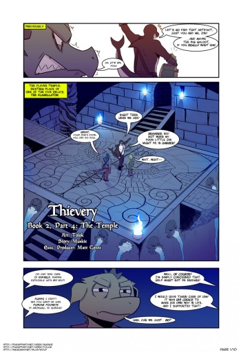 [Tolok] Thievery - Book 2, Part 4: The Temple cover