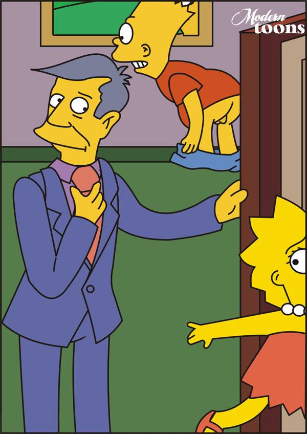 The Simpsons —  — Skinner The Great Seducer page 11 full