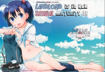 (C90) [Jido-Hikki (Kokekokko Coma)] Ooya-san wa Dainiji Seichouki!! | Landlord Is In Her Sexual Maturity!! (Ooya-san wa Shishunki!) [English] [ATF] cover