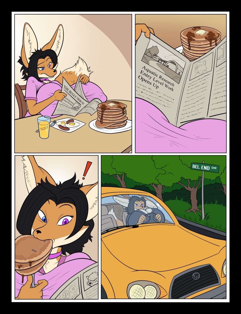 Senneca's New Job page 1 full