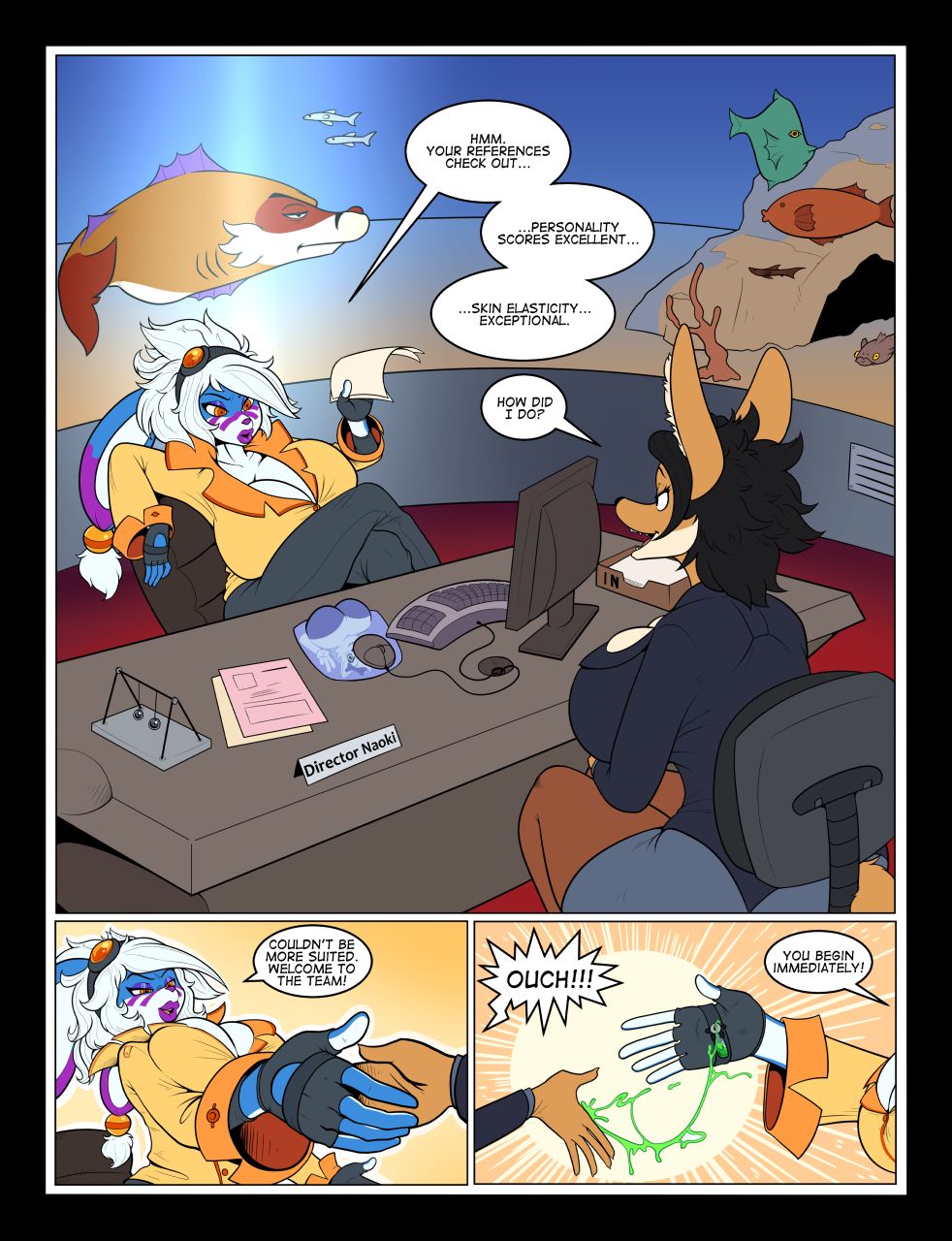 Senneca's New Job page 4 full