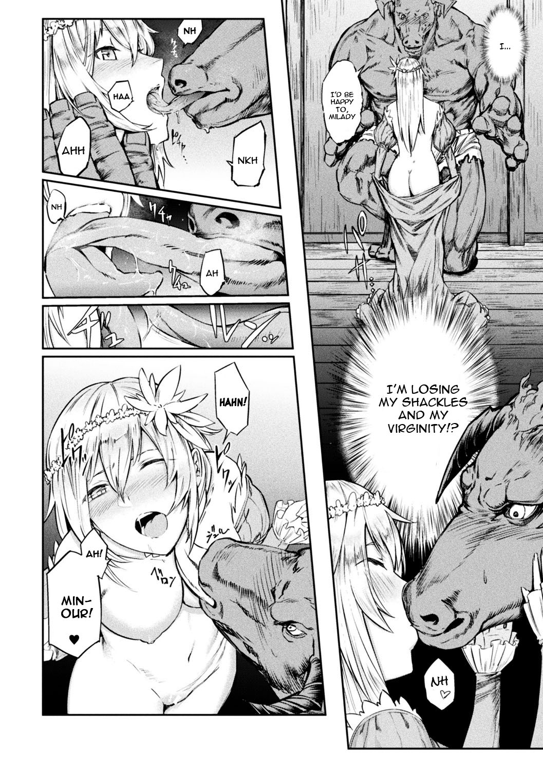 Tensei Shite Minotauros ni Natta Ojou-sama ni Semarareta ken page 4 full