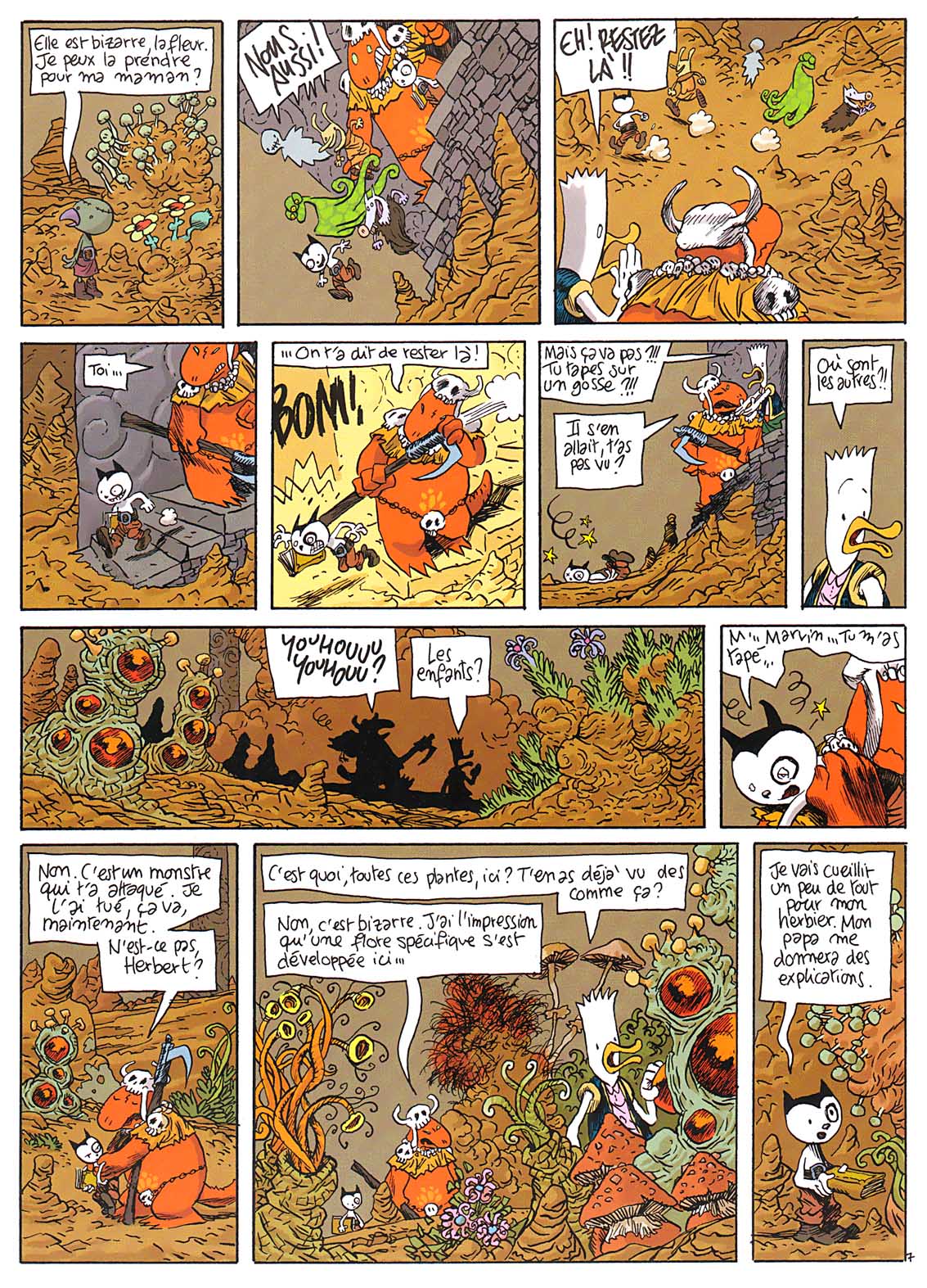 Donjon Parade - Volume 4 - Des fleurs et des marmots page 12 full