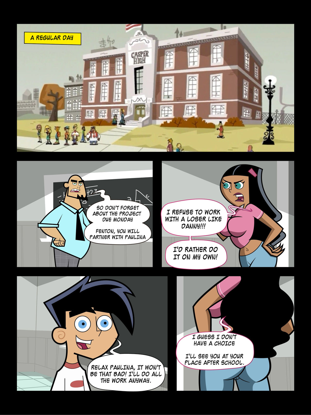 Danny Phantom in Homework page 2 full