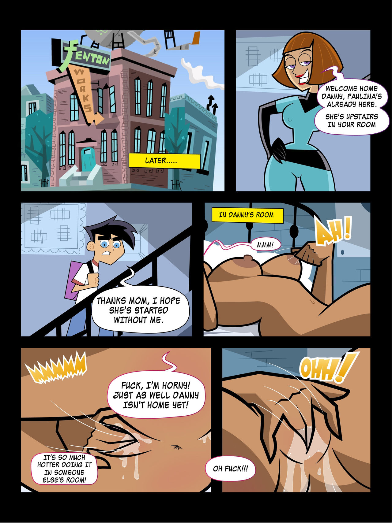 Danny Phantom in Homework page 3 full