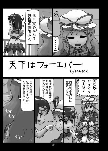 [Ninniku (Kari)] 天下はフォーエバー (Touhou Project) cover