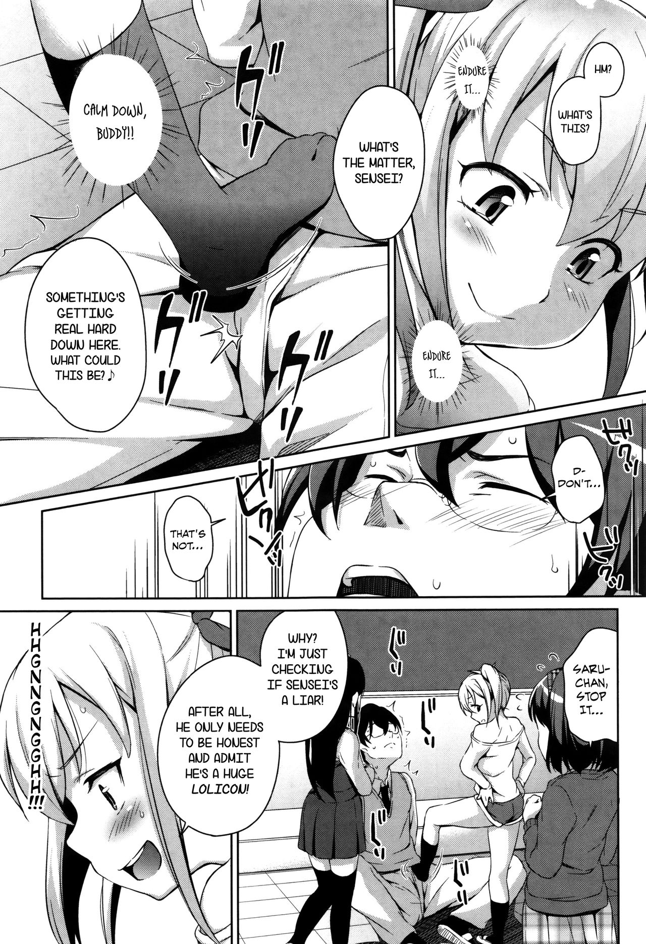 Sanbiki ga Yuku! | The Three Girls Go! page 5 full