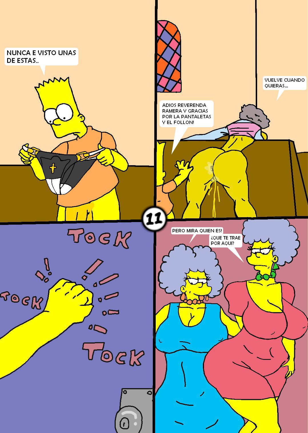 The Simpsons Big Ass Porn - the simpsons bigass 3 - Page 12 - Comic Porn XXX