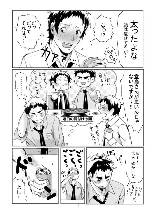 Dojima Adachi Erotic Comic page 2 full