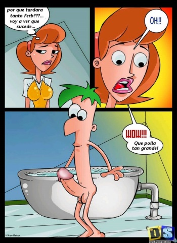 Phineas-y-ferb COMIC 2 (SPANISH) cover