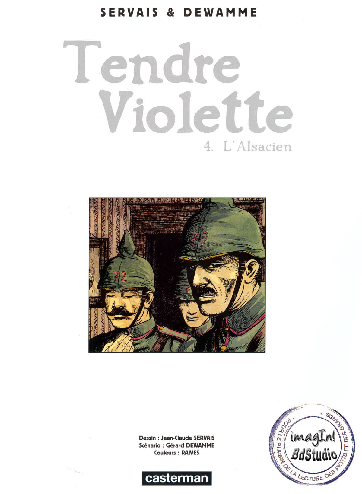 Tendre Violette - T04 - l'Alsacien page 4 full
