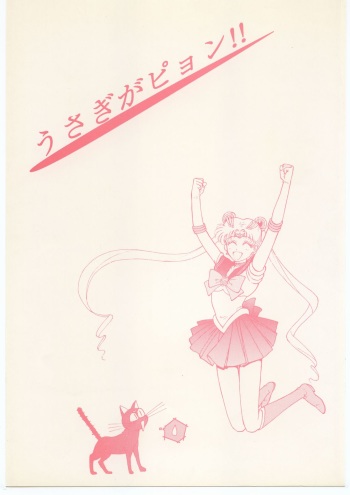 [Dotou no M Kikaku] うさぎがピョン!! (Bishoujo Senshi Sailor Moon) cover