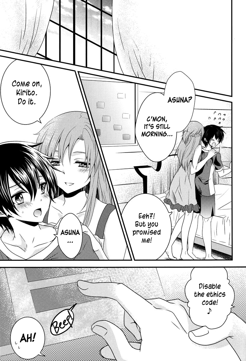 Koisuru Asuna wa Setsunakute Kirito-kun o Omou Totsui Ijiwaru Shichauno | Lovestruck Asuna Really Wants to Tease Kirito Every Time She Sees Him   =LWB= page 3 full