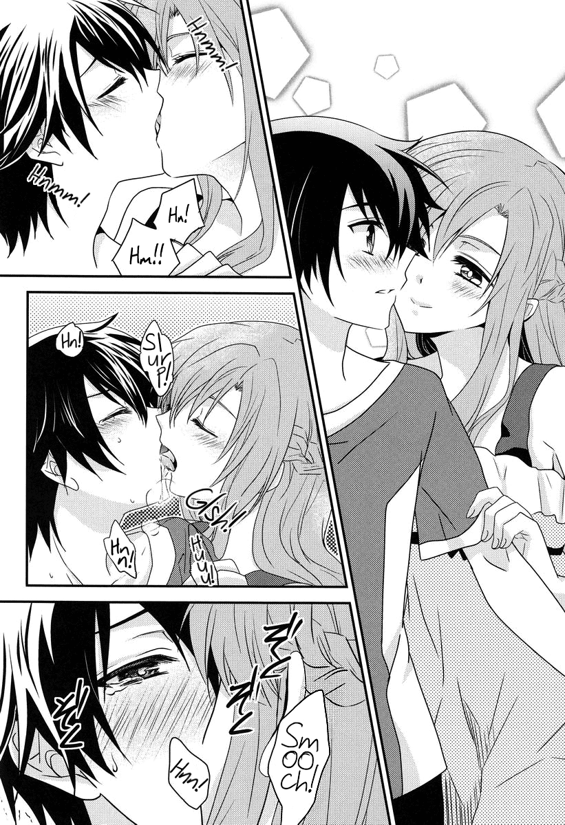 Koisuru Asuna wa Setsunakute Kirito-kun o Omou Totsui Ijiwaru Shichauno | Lovestruck Asuna Really Wants to Tease Kirito Every Time She Sees Him   =LWB= page 4 full