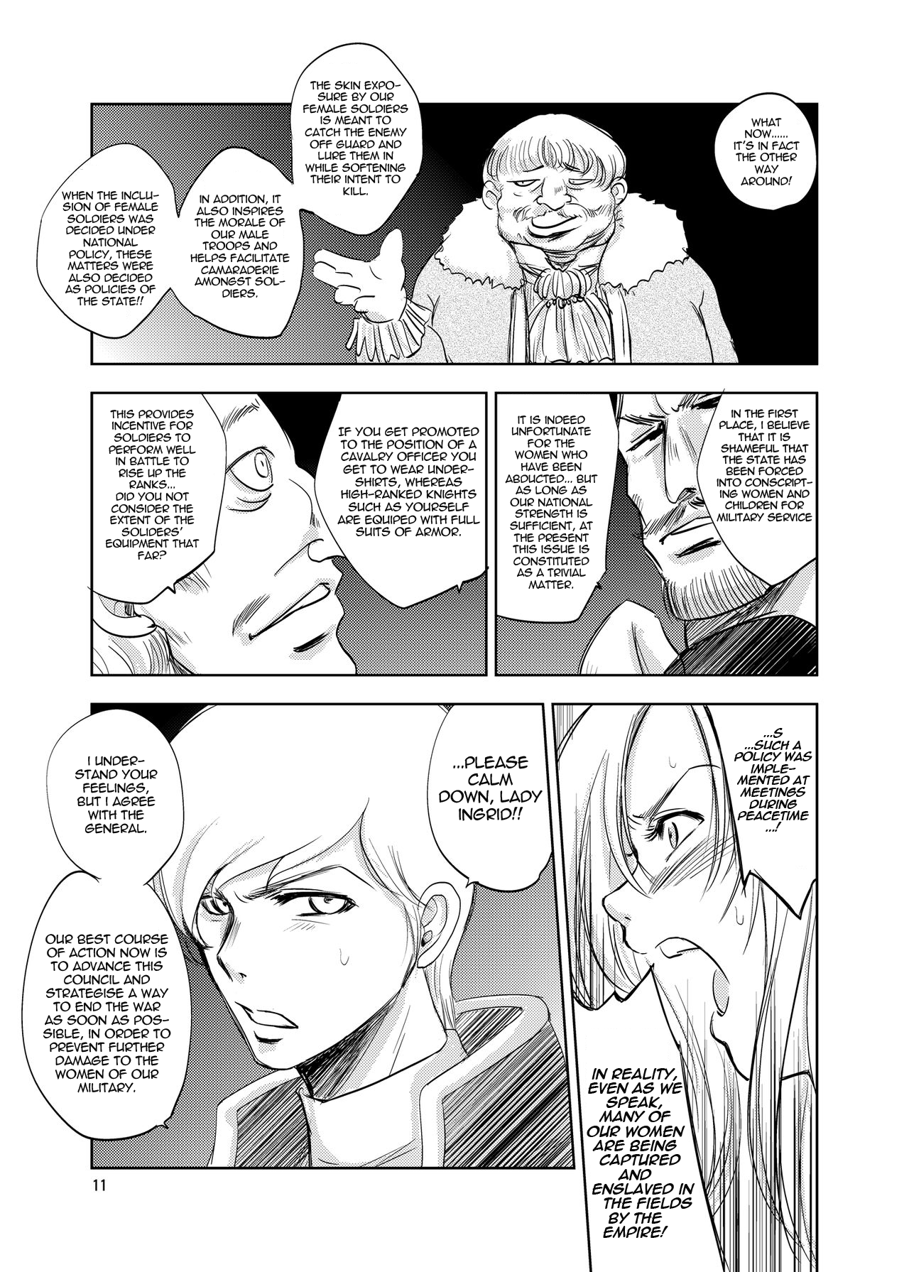 GRASSEN'S WAR ANOTHER STORY Ex #02 Node Shinkou II page 11 full