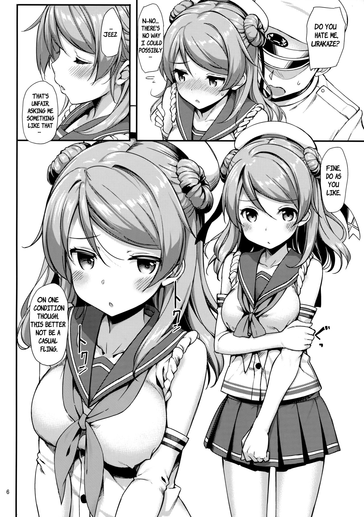 Urakaze wa Akushu Teitoku demo Manzara Dewanai!? page 7 full