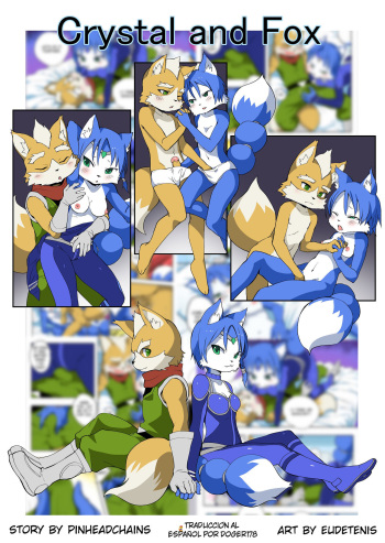 [Eudetenis] Krystal and Fox (Star Fox) [Spanish] cover