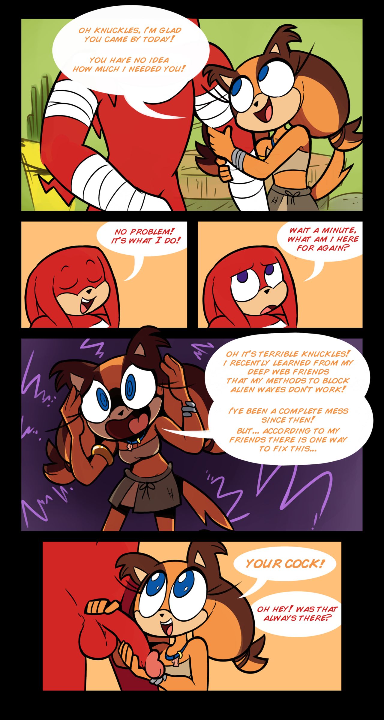 Sticks & Knuckles page 1 full