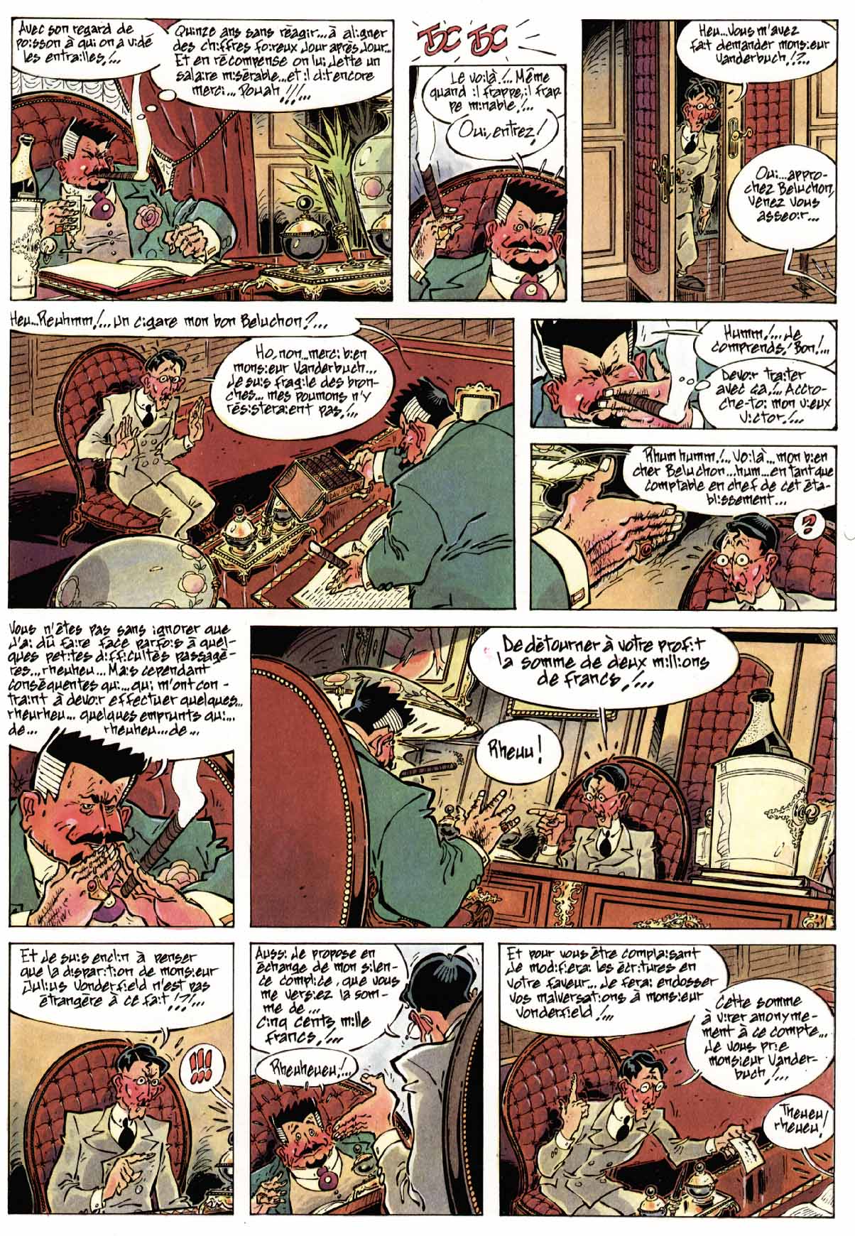 La java des gaspards - 02 - La rose noire page 5 full