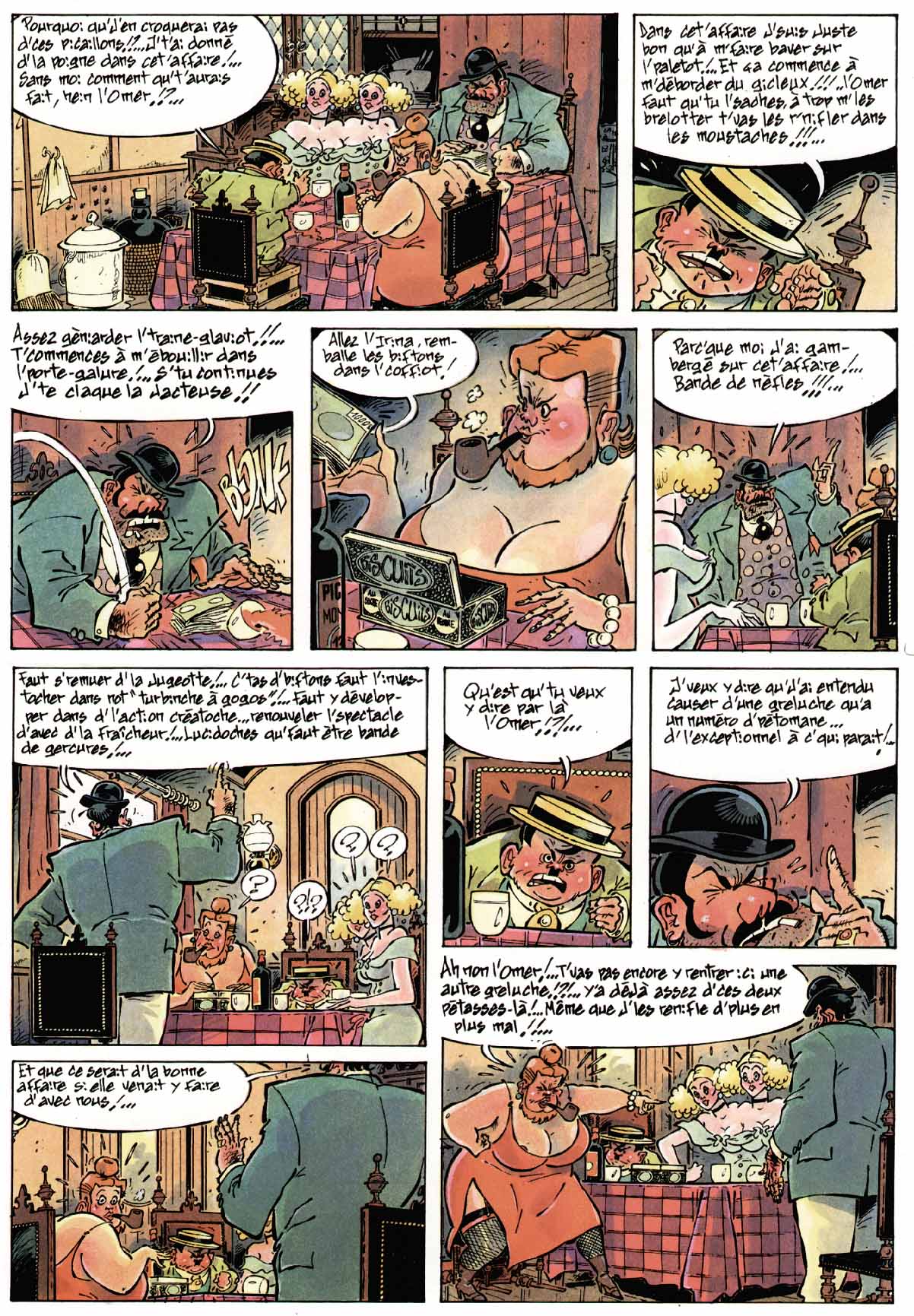La java des gaspards - 02 - La rose noire page 7 full