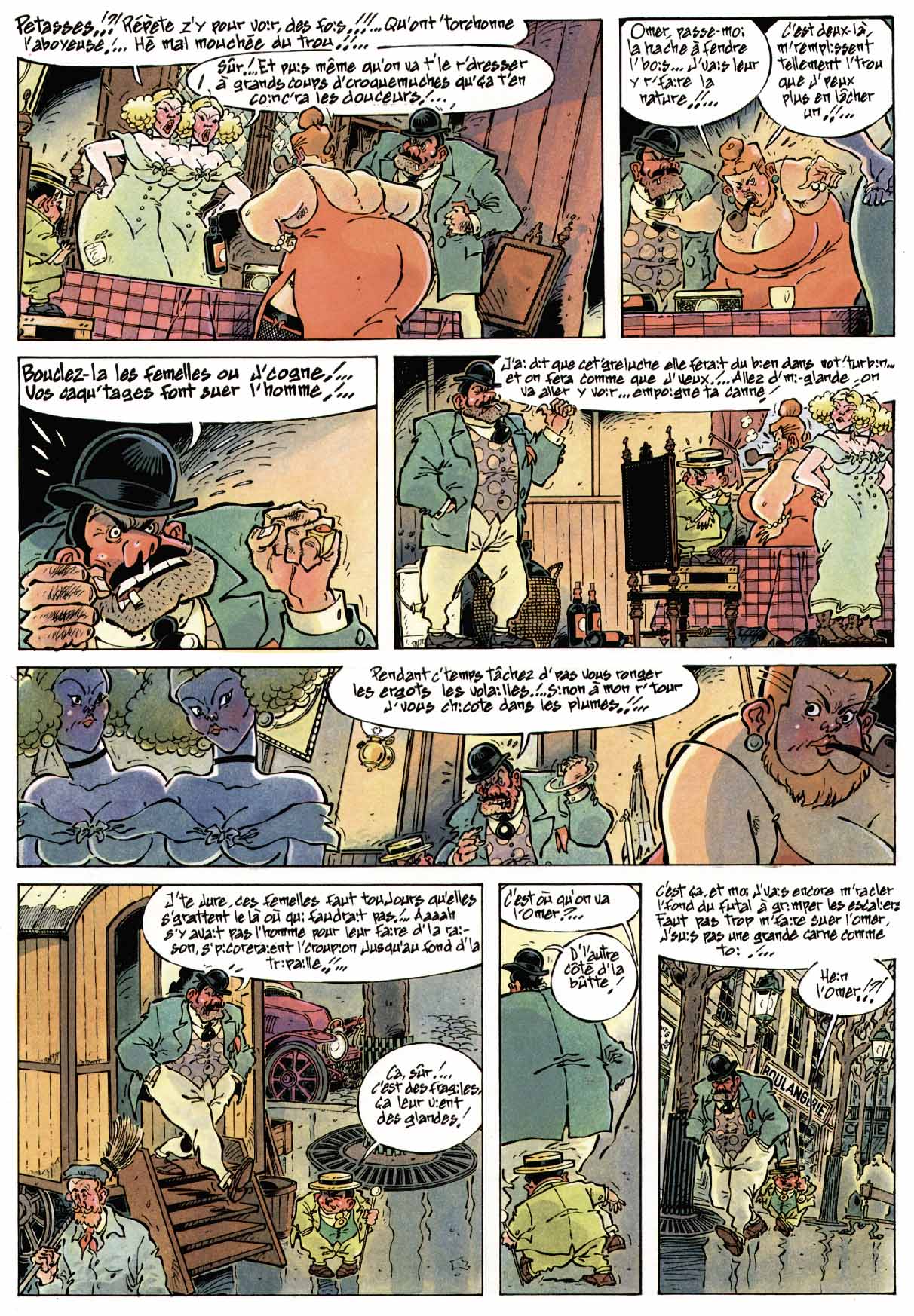 La java des gaspards - 02 - La rose noire page 8 full